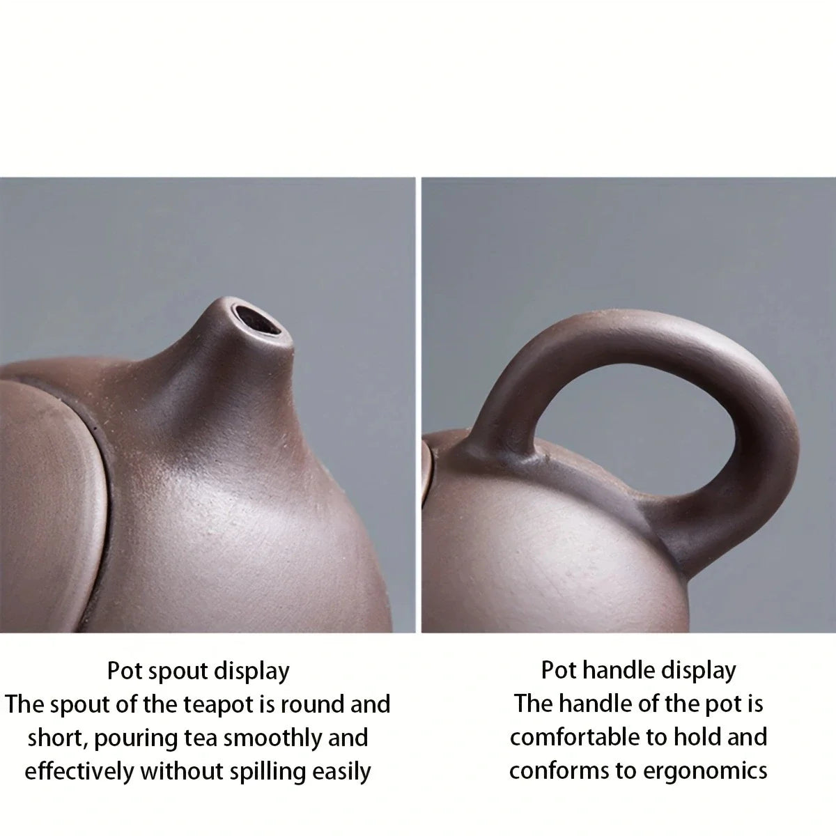 1set - Tea Set-Portable tea set with travel case, including teapot, teacup, tea can, tea cloth - Suitable for family use