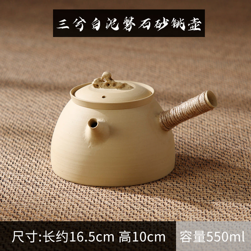 Hand-Painted Sub-List Stove Surrounding Stove Tea Brewing Stove Sand Pot Charcoal Stove Tea Brewing Set Hand-Painted Zhong Kui Kung Fu Tea Set Ceramic Pot Set