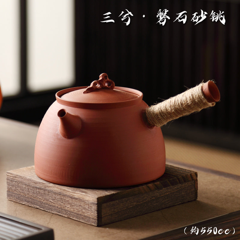 Hand-Painted Sub-List Stove Surrounding Stove Tea Brewing Stove Sand Pot Charcoal Stove Tea Brewing Set Hand-Painted Zhong Kui Kung Fu Tea Set Ceramic Pot Set