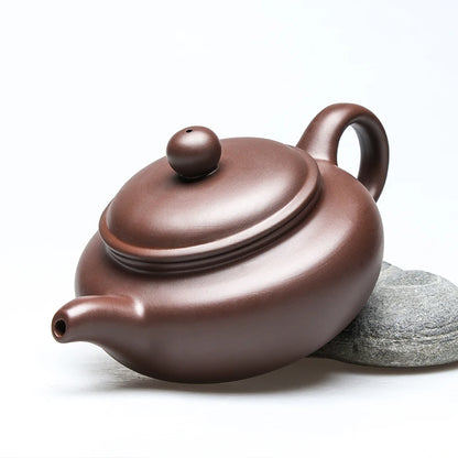 Chinese Yixing Purple Clay Teapot Large-capacity Antique Pot Handmade Xishi Tea Pot Tradition Tea Set Household Drinkware