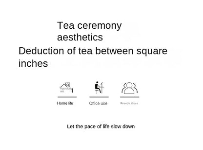 Household Tea Set Creative Living Room Semi-automatic Rotating Kungfu Tea Set Water for Tea Making Ceramic Teacup Business Gifts