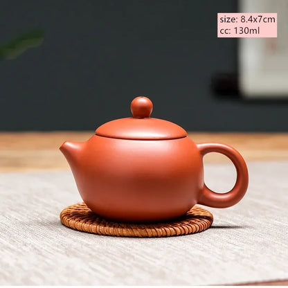 Chinese Yixing Purple Clay Teapot Large-capacity Antique Pot Handmade Xishi Tea Pot Tradition Tea Set Household Drinkware